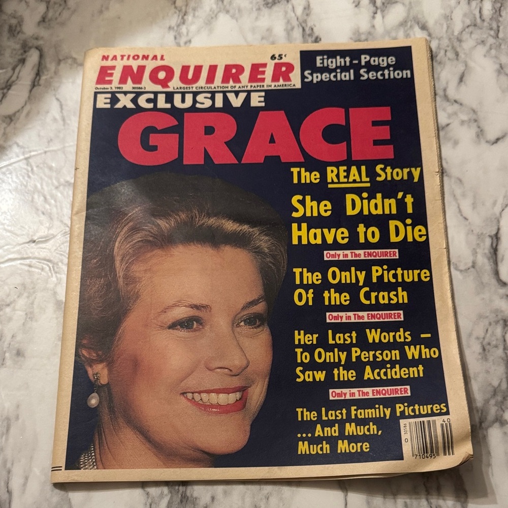 Vintage National Enquirer Magazine